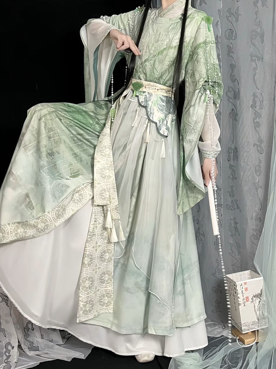 Anime Cosplay In Chinese - TGCF Robe Hanfu Chinoise Ancienne, Ensembles