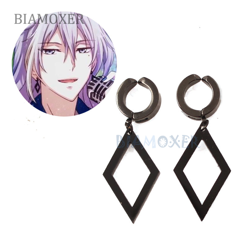 Cosplay Anime Yuki - Idolish7 – boucles d'oreilles Yuki Cosplay,