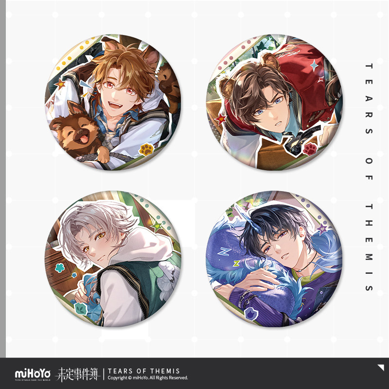 Anime Cosplay Party - Badge en métal officiel MiHoYo Tears