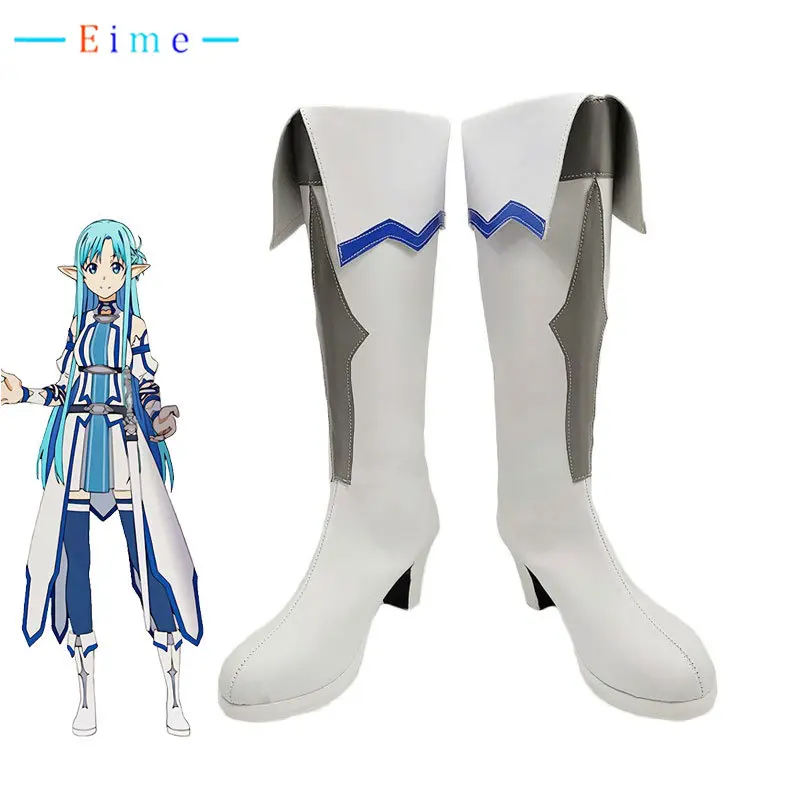 Cosplay Anime Yuki - Chaussures de Cosplay Yuki Asuna, accessoires
