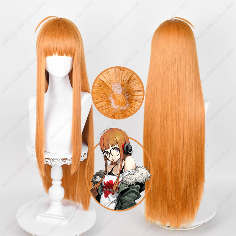 Anime Cosplay Easy - Perruque de Cosplay synthétique Futaba Sakura,