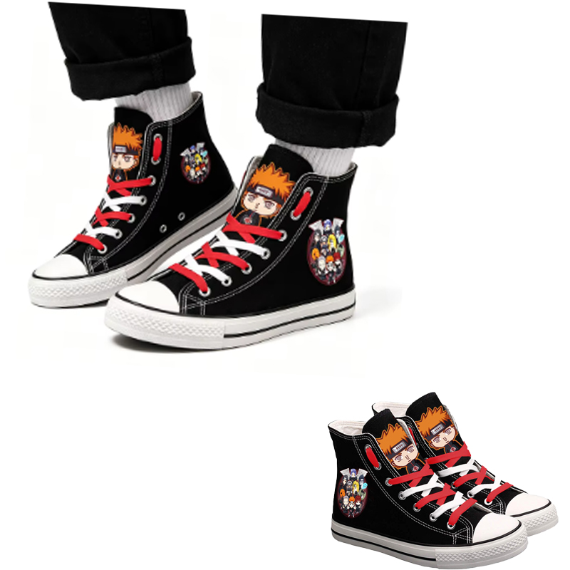 Anime Cosplay Couples Ideas - Chaussures en toile à tige haute