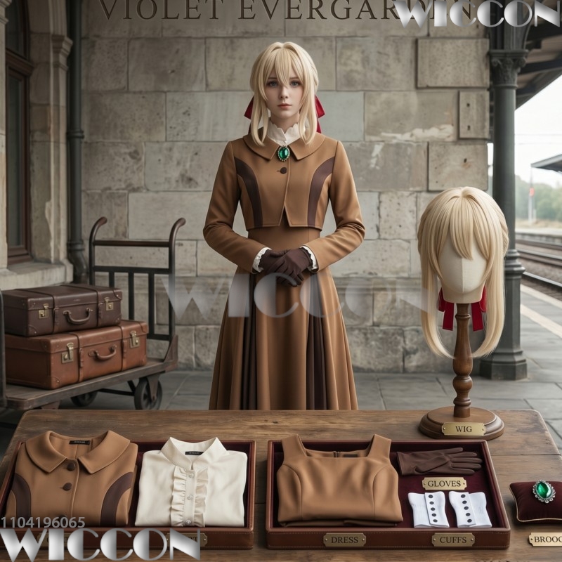Violet Evergarden Dress - Costume de cosplay Violet Evergarden, uniforme