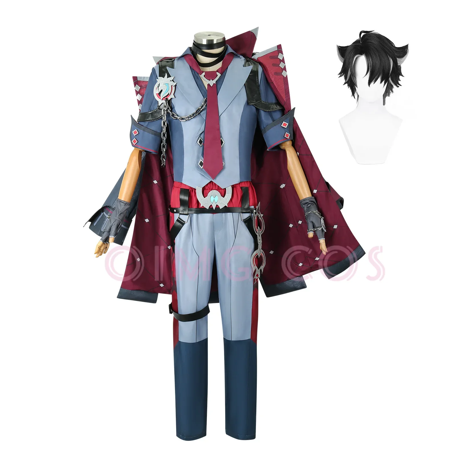 Anime Cosplay In Chinese - Costume de cosplay Genshin Impact Wriothesley,