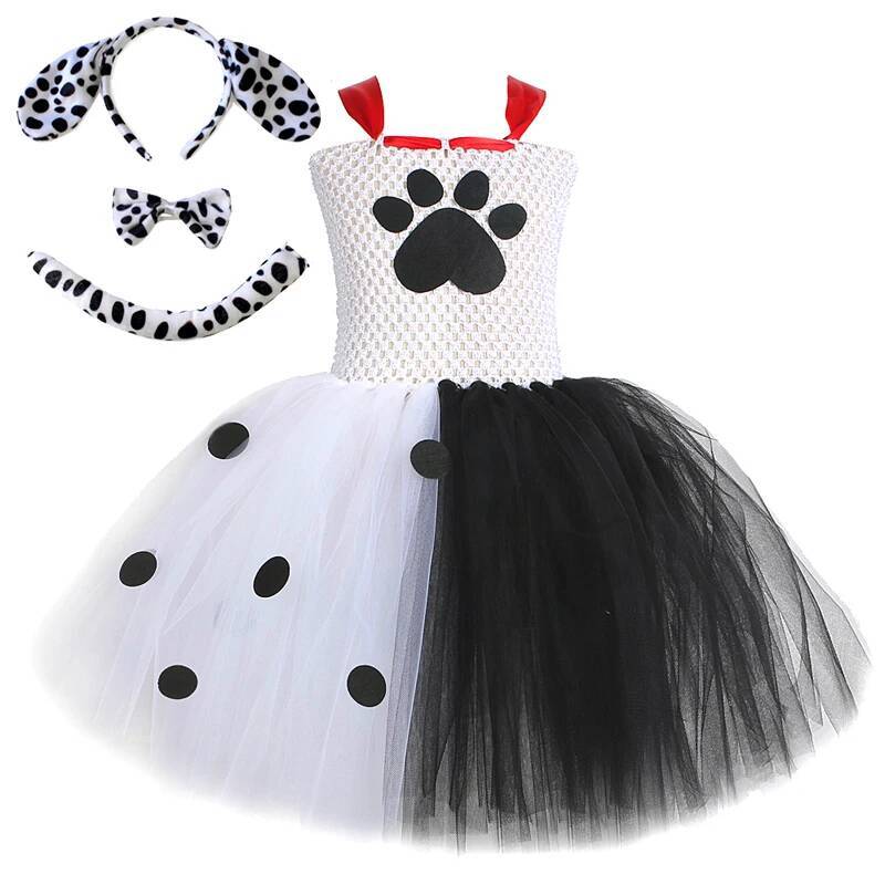 Anime Cosplay Simple - Robe tutu pour chien Dalmatien pour