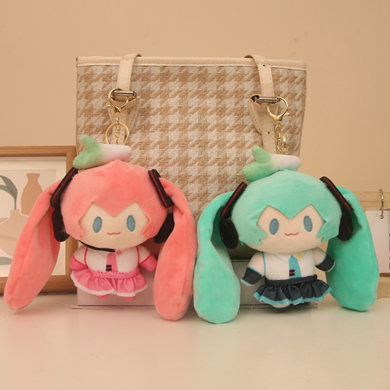 Anime Cosplay Miku - Nouvelle Peluche Porte-clés Hatsune Miku, Mignonne