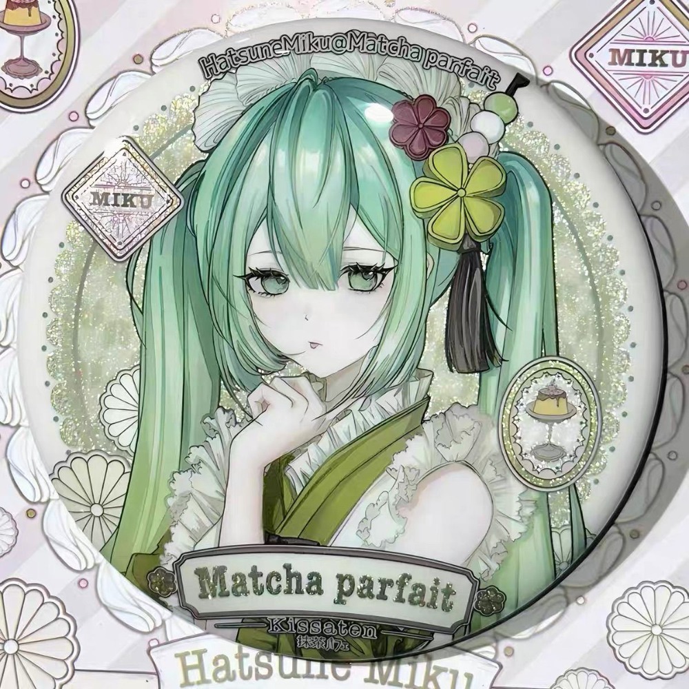 My Hero Academia Belt - Nouveau badge Hatsune Miku, accessoires d'anime