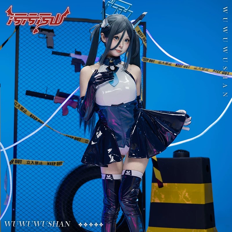 Anime Cosplay Jumpsuit - Costume de cosplay Tendou Arisu Blue