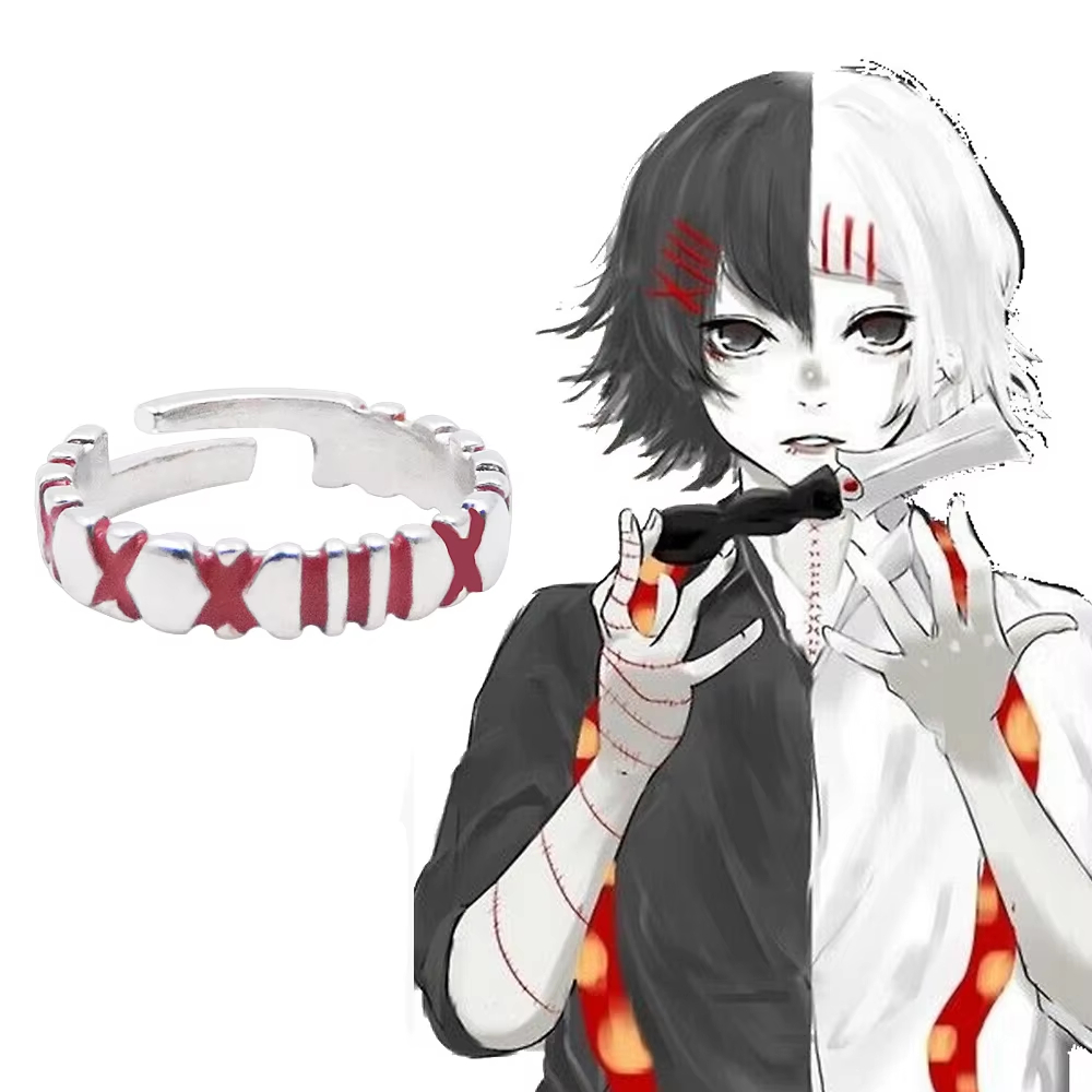 Anime Cosplay Tokyo Ghoul - Anneaux Anime Tokyo Ghoul Juzo Suzuya