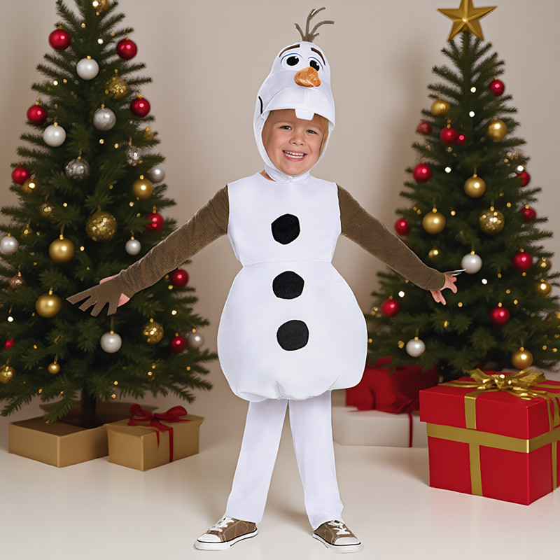 Anime Cosplay Toddler - Costume de personnage Olaf du nouvel