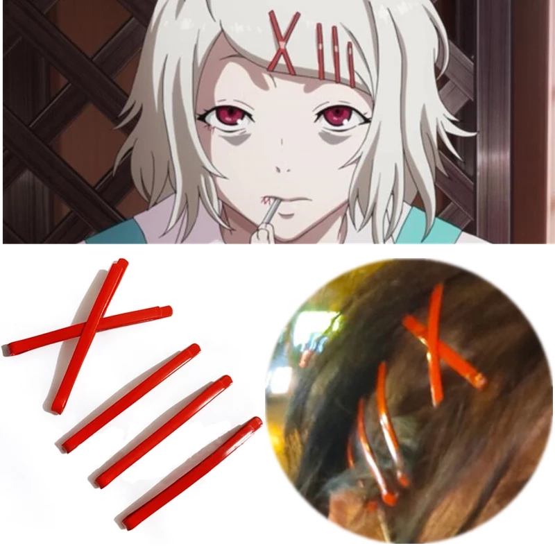Anime Cosplay Tokyo Ghoul - TakGhoul-Épingle à cheveux rouge, Juzo, Suzuya,