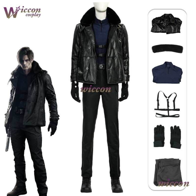 Anime Cosplay Female Characters - Costume de cosplay Leon·S·Kennedy de Resident
