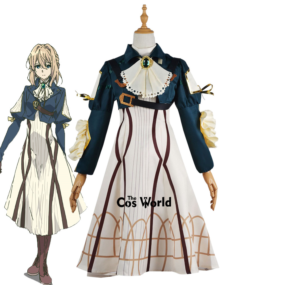 Violet Evergarden Dress - Robe Violet Evergarden, tenues uniformes, Costumes