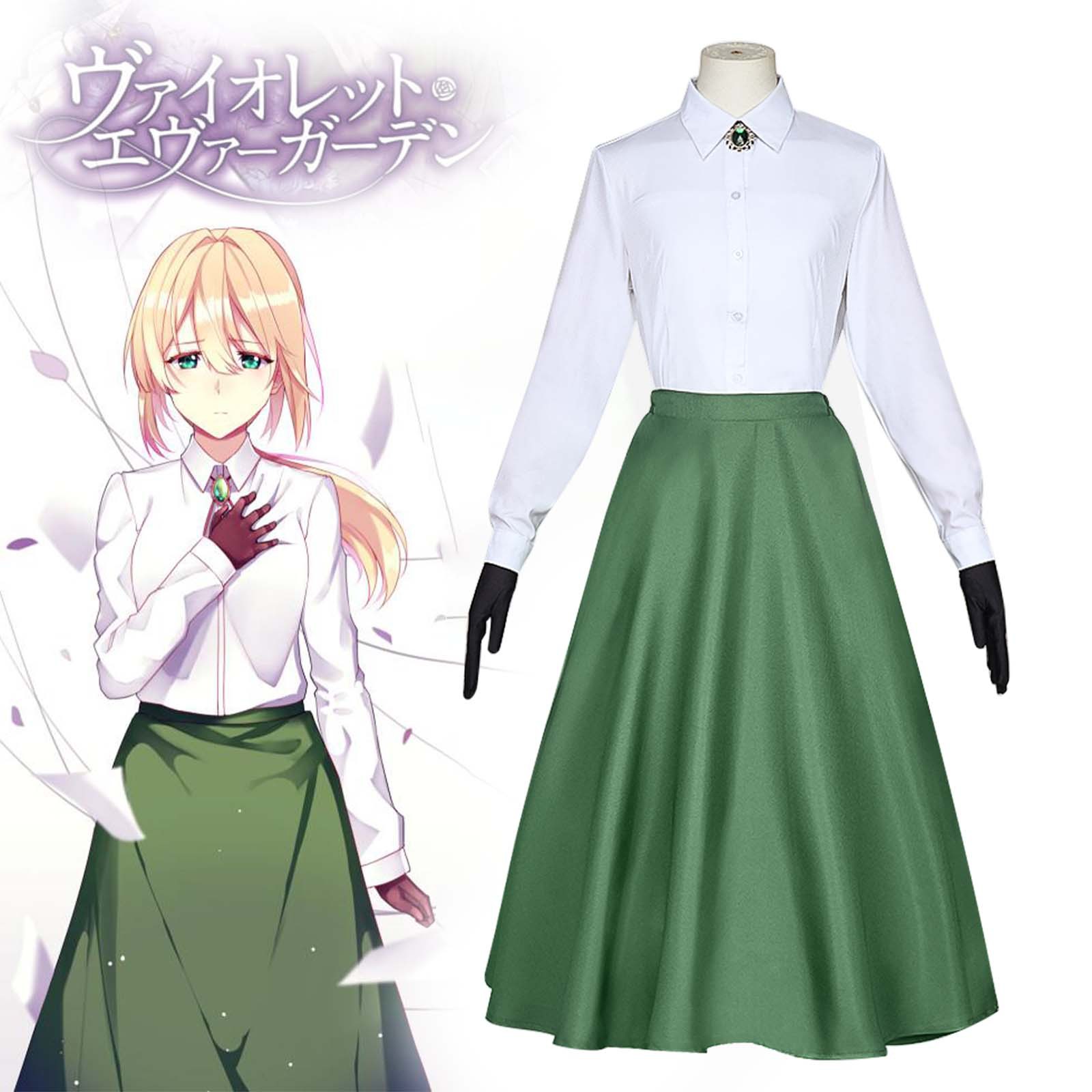 Violet Evergarden Dress - Costume de Cosplay Violet Evergarden, robe