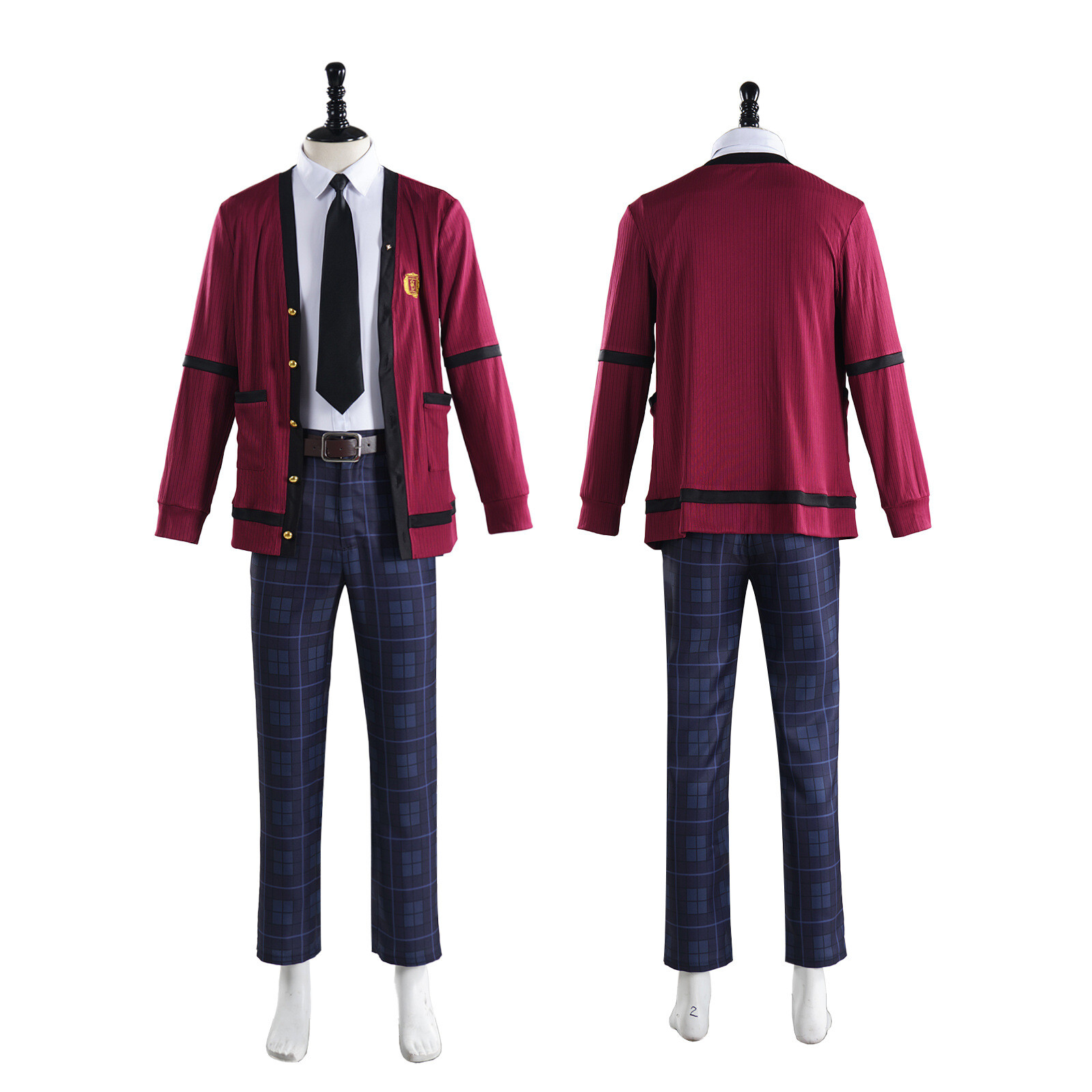 Anime Cosplay Kakegurui - Fulujiacos Suzui Ryota Cosplay uniforme scolaire