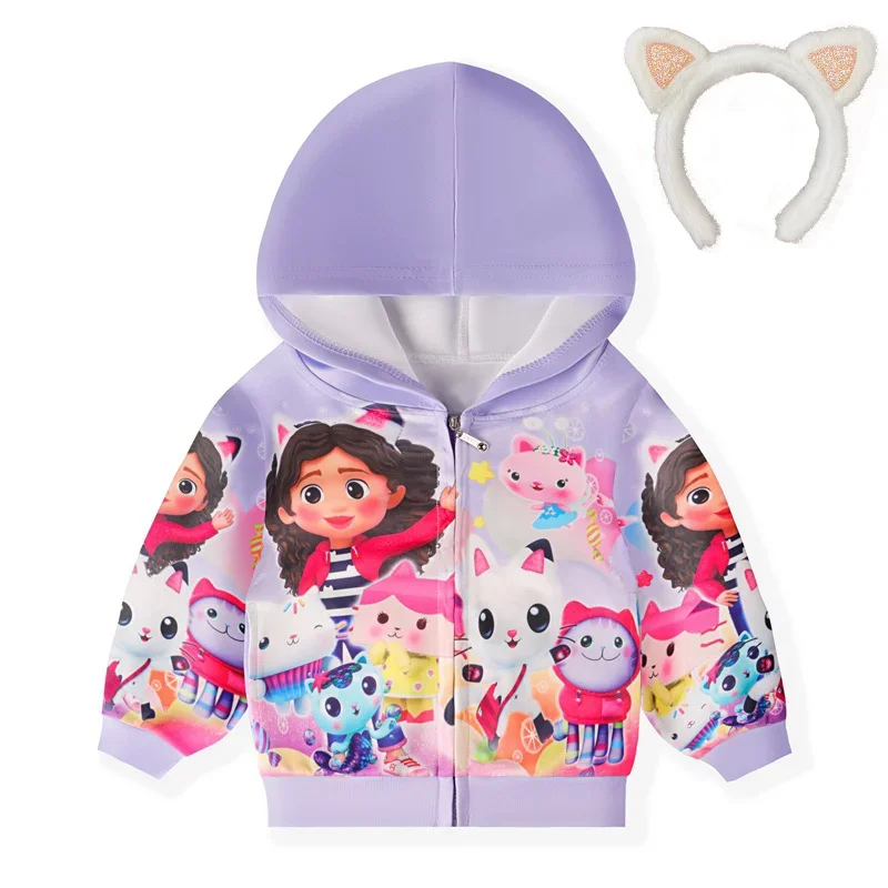 Anime Cosplay Toddler - Veste à capuche pour chat de