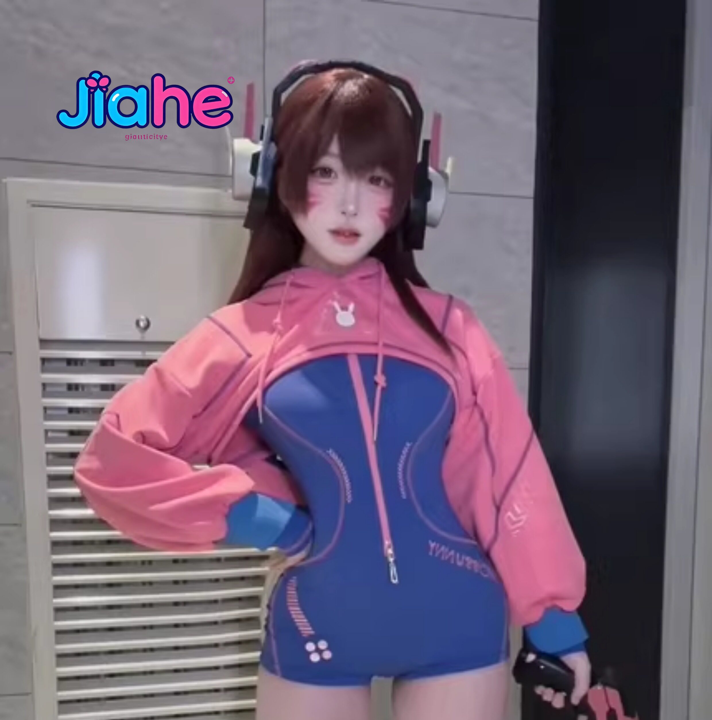 Anime Cosplay Jumpsuit - En stock, costume de cosplay D.Va