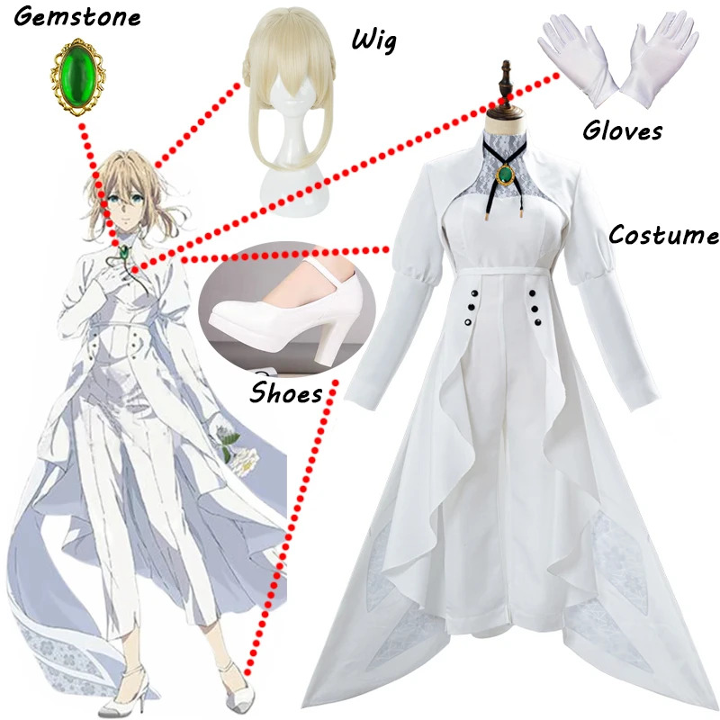 Violet Evergarden Dress - Anime Violet Evergarden Cosplay éternité et