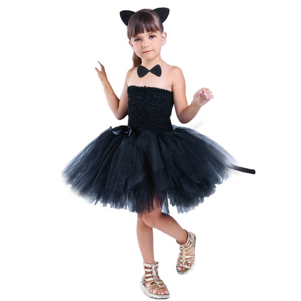 Anime Cosplay Simple - Robe Tutu Chat Noir Adorable pour