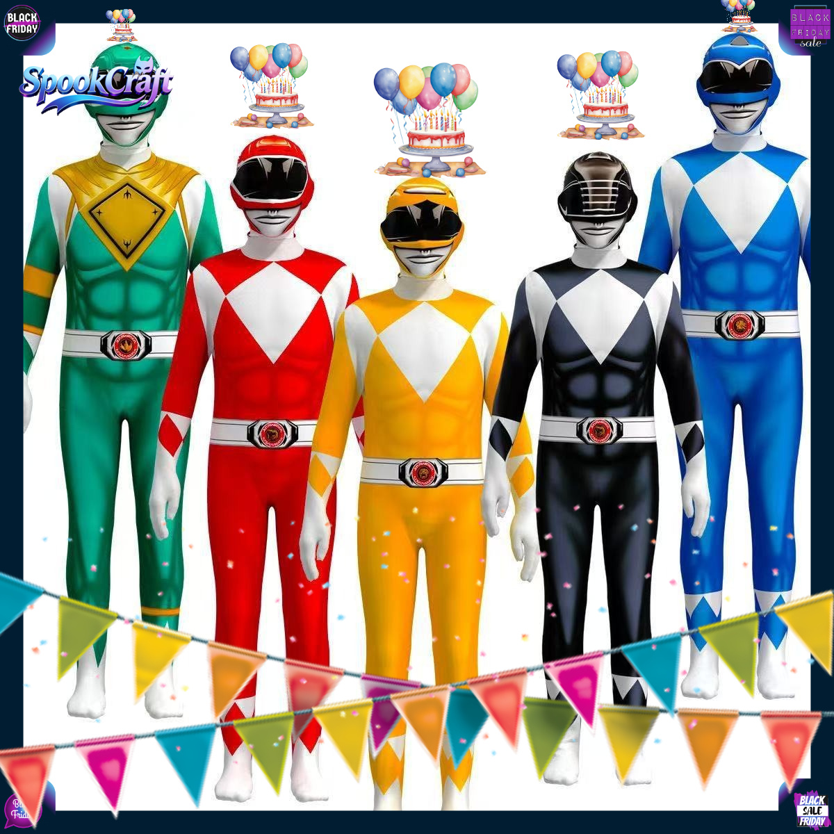 Anime Cosplay Kid - Nouveau Costume de Ranger Samurai Sentai