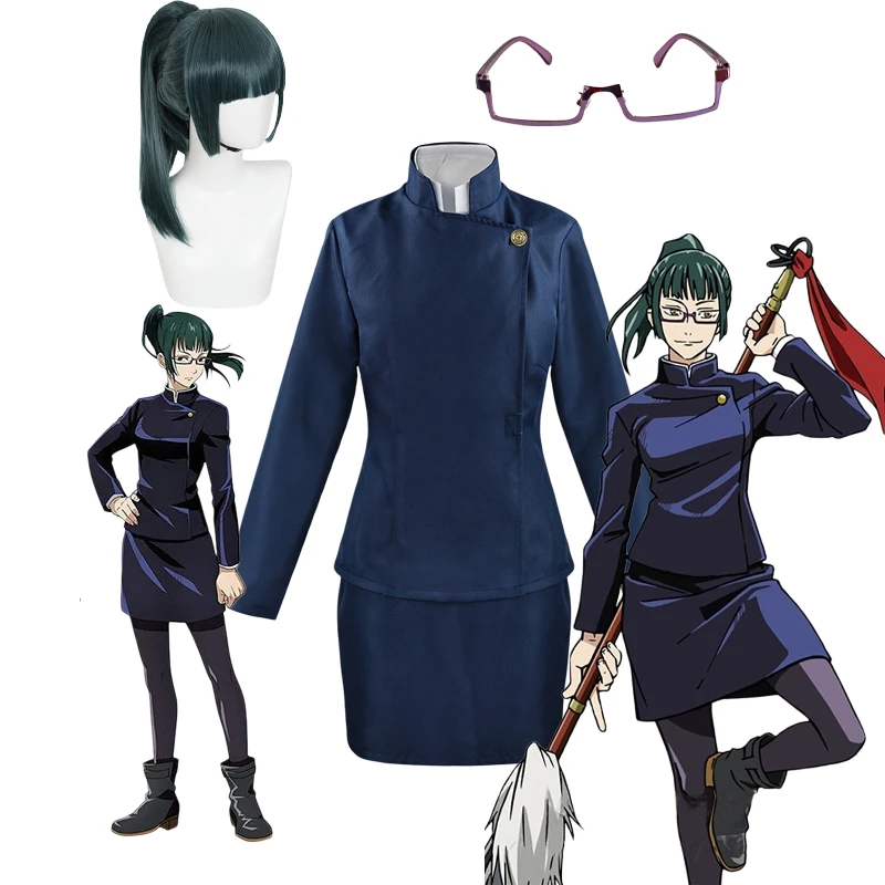 Cosplay Anime Yuki - Costume de cosplay Jujutsu Kaisen Maki