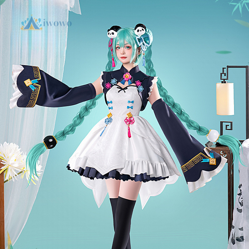 Anime Cosplay Female Characters - Costume de Cosplay Miku du projet