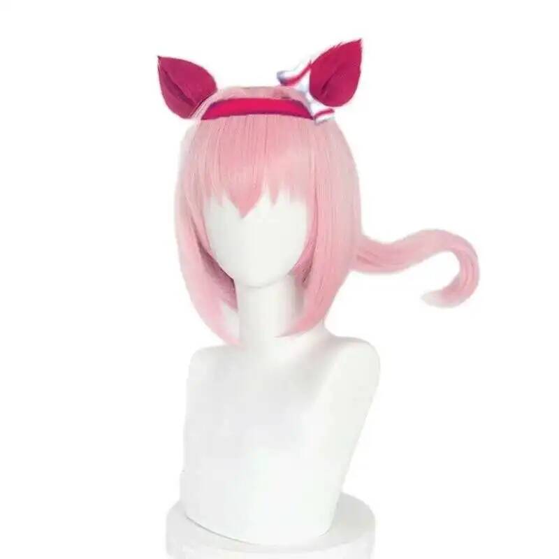 Anime Cosplay Party - Uma Musume Haru Urara Cosplay perruque
