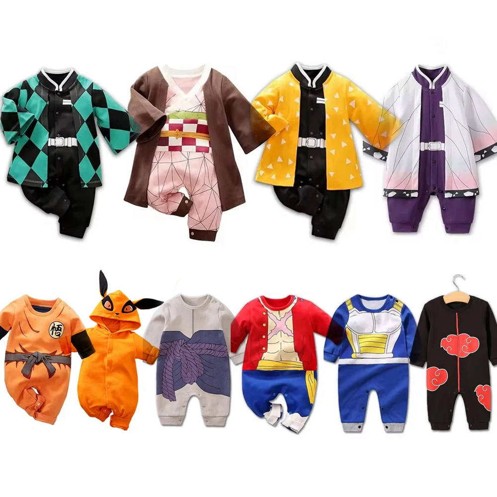 Anime Cosplay Toddler - Barboteuse pour bébé de 0 à