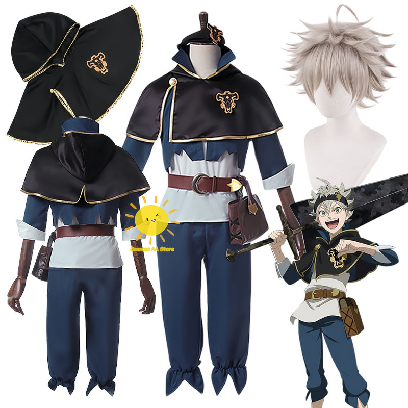 Anime Cosplay Boy - Costumes de cosplay Asta de Black