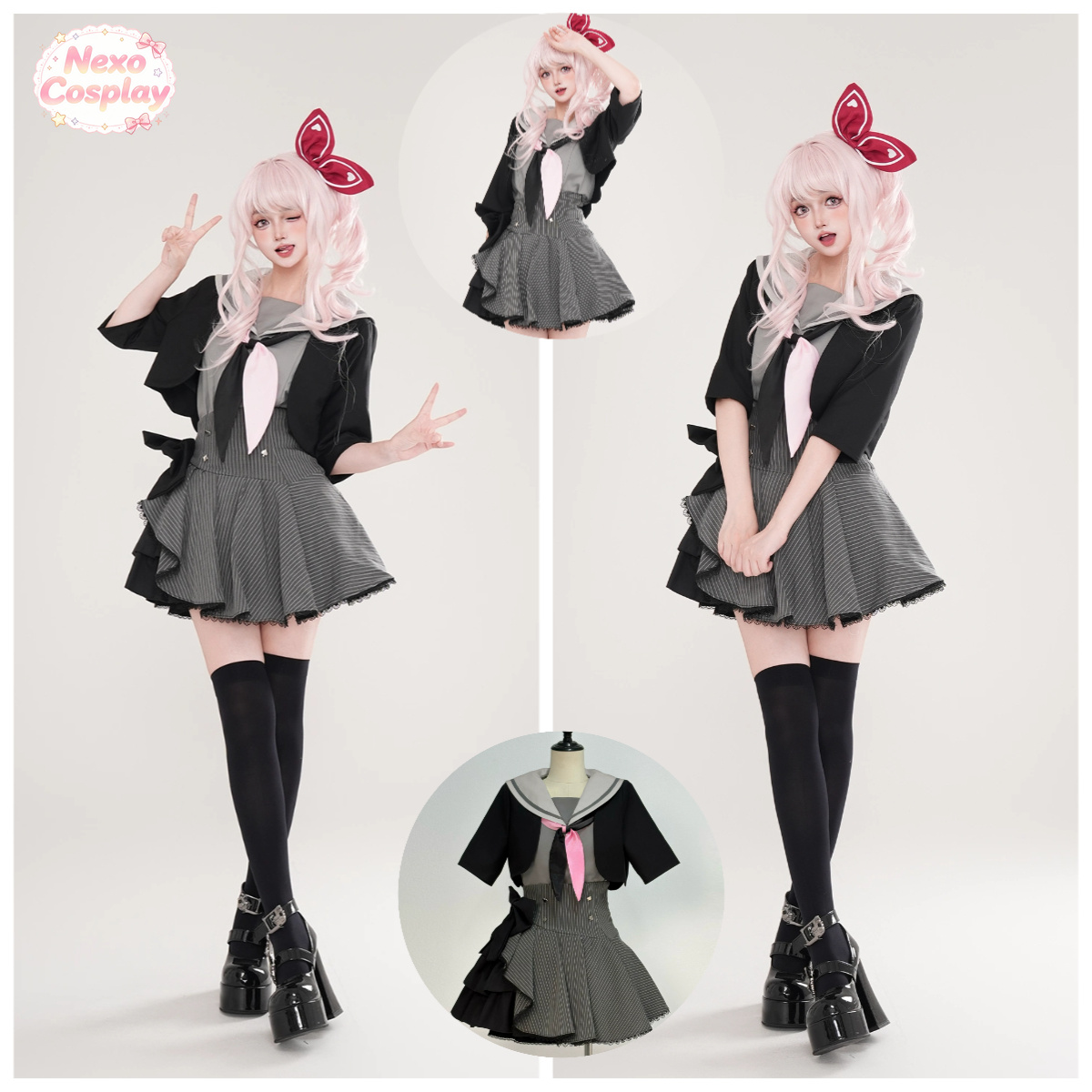Anime Cosplay Miku - Miku : Scène colorée ! Costume