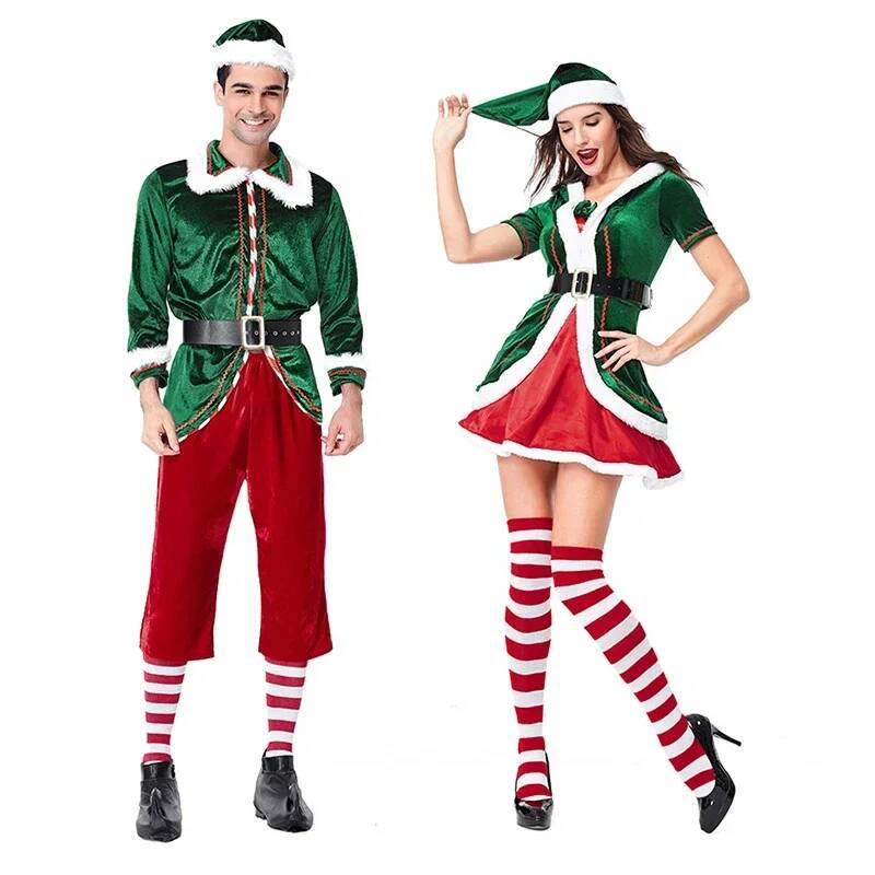 Costume de cosplay Père Noël,  - Anime Cosplay Couple avis et prix