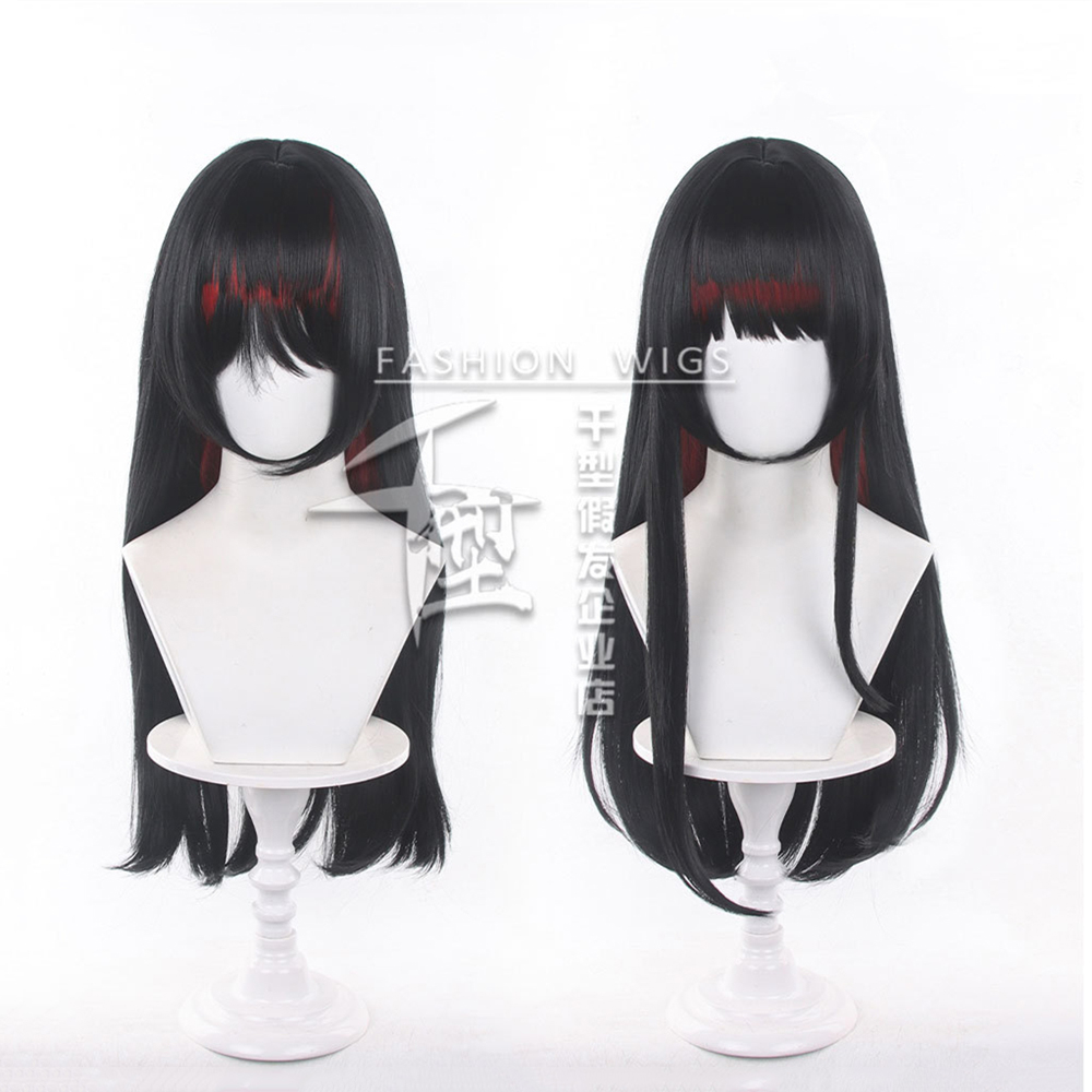 Perruque de cosplay Nikaido Hi - Anime Cosplay Girl With Black Hair avis et prix