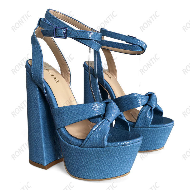 Rontic – sandales à plateforme - Anime Cosplay Simple avis et prix