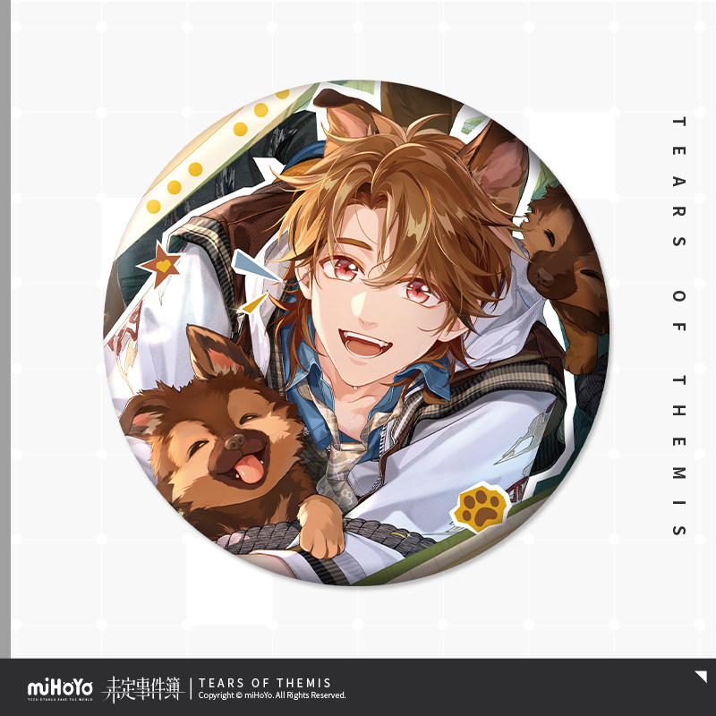 Badge en métal officiel MiHoYo - Anime Cosplay Party avis et prix