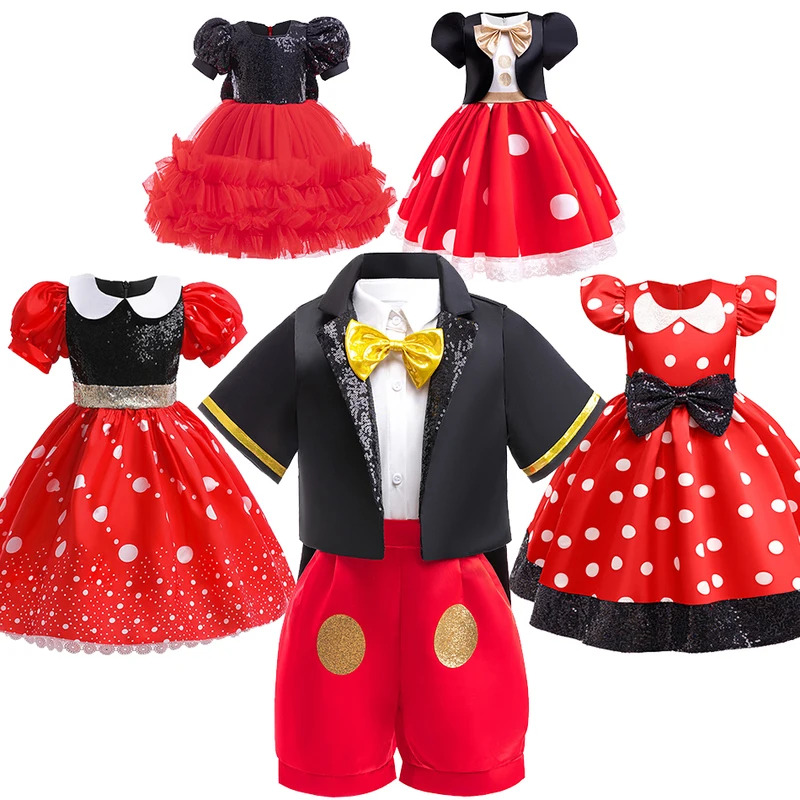 Robe Mickey pour petites fille - Anime Cosplay Toddler avis et prix