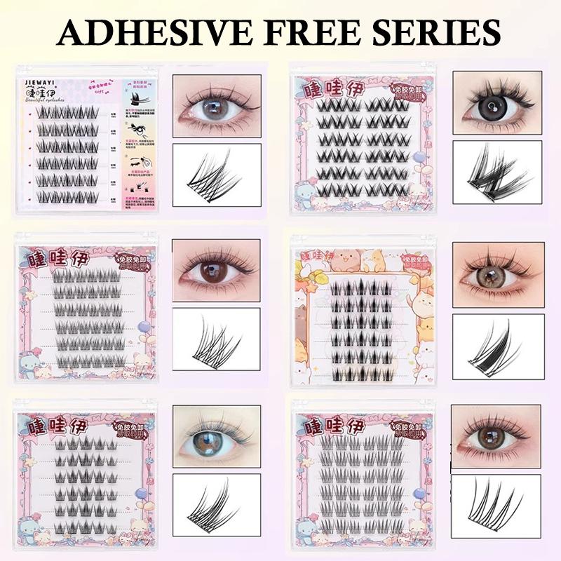 6 rangées de faux cils segment - Anime Cosplay Lashes avis et prix