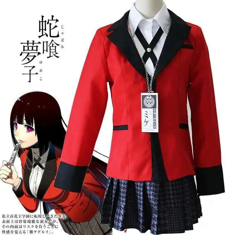 Costume de Cosplay Anime Kakeg - Anime Cosplay Kakegurui avis et prix