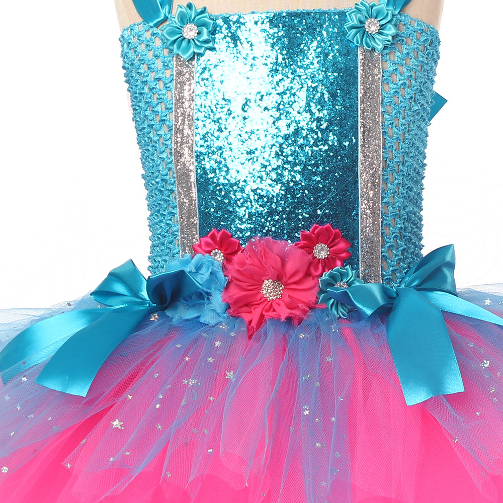 Trolls Tutu robe pour filles p - Anime Cosplay Toddler avis et prix