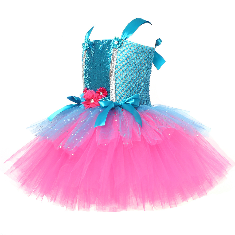 Trolls Tutu robe pour filles p - Anime Cosplay Toddler avis et prix