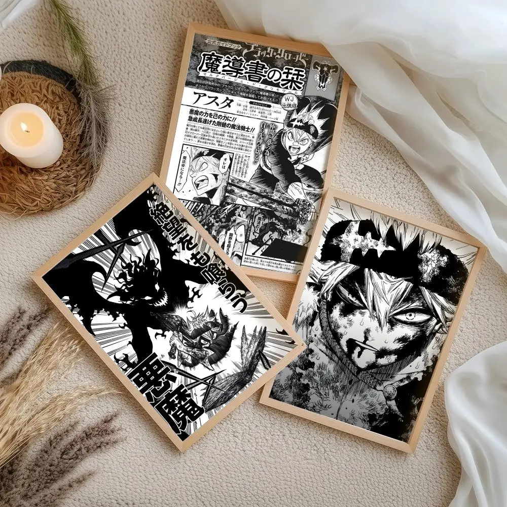 Affiche décorative murale Anim - Black Clover Grimoire avis et prix
