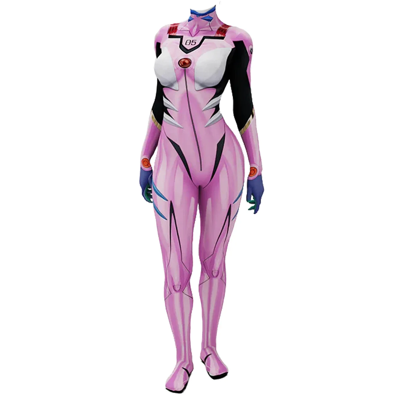 Anime EVA 05 Makinami Cosplay  - Anime Cosplay Jumpsuit avis et prix