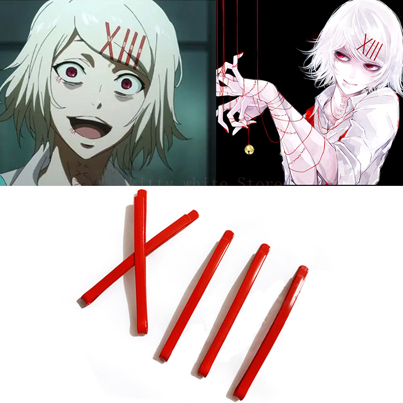 TakGhoul-Épingle à cheveux rou - Anime Cosplay Tokyo Ghoul avis et prix