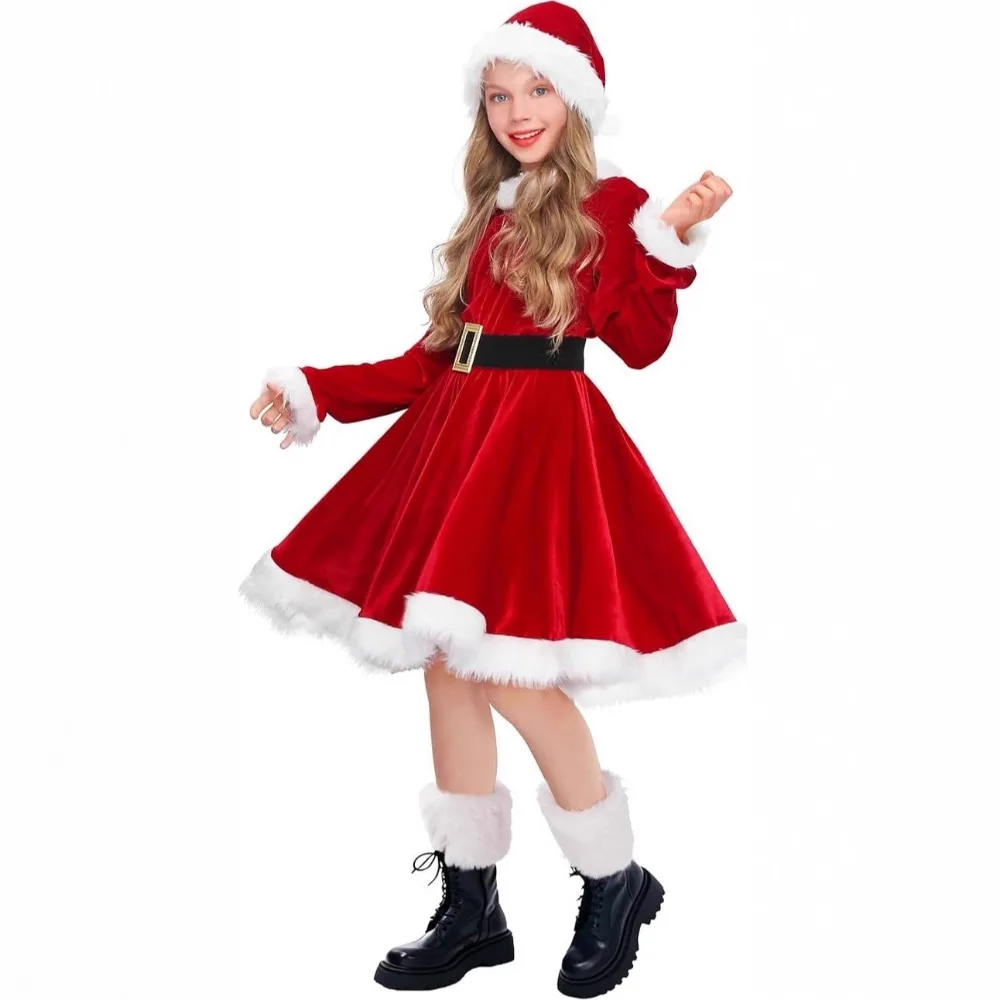 Robe de noël rouge, nouveau sp - Anime Cosplay Simple avis et prix