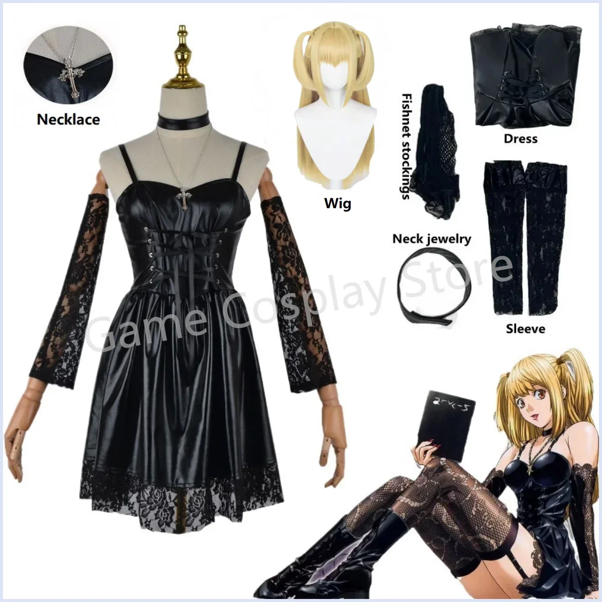Misa Amane Cosplay Costume Not - Violet Evergarden Dress avis et prix