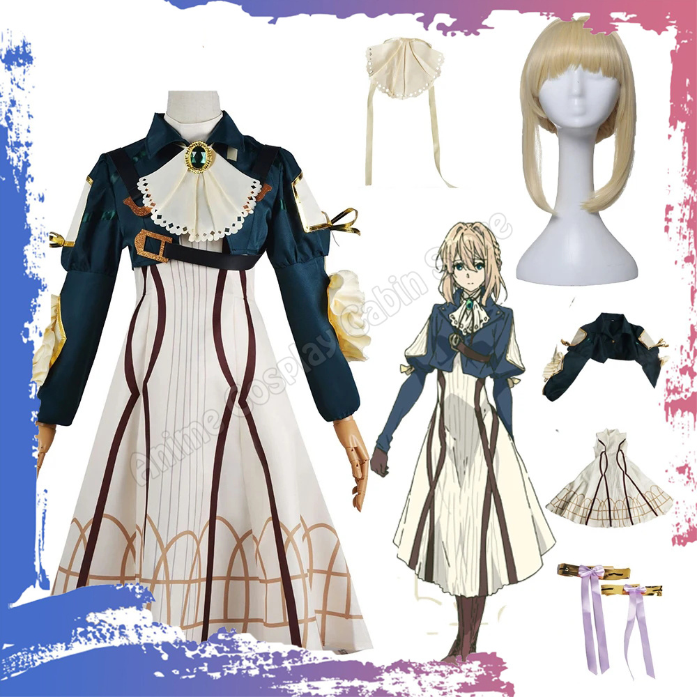 Costume de cosplay Anime Viole - Violet Evergarden Dress avis et prix