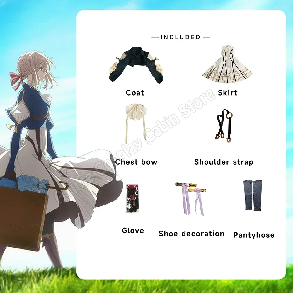 Costume de cosplay Anime Viole - Violet Evergarden Dress avis et prix