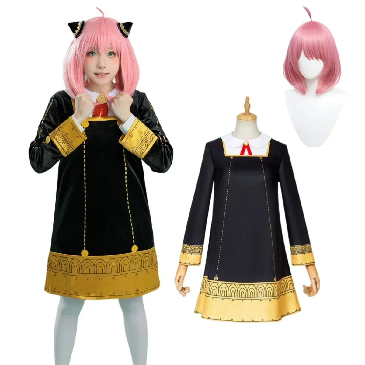 Costume de cosplay Anya Forger - Anime Cosplay Toddler avis et prix