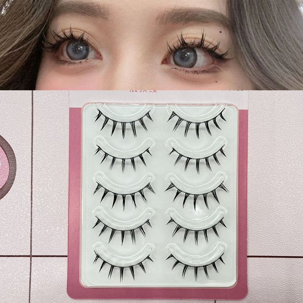 Lot de 5 paires de faux cils j - Anime Cosplay Lashes avis et prix