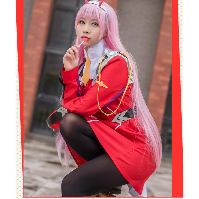 Anime 02 robes chérie dans le  - Anime Cosplay Zero Two avis et prix