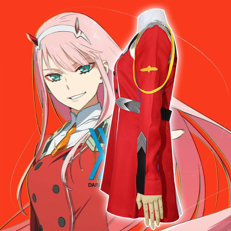 Anime 02 robes chérie dans le  - Anime Cosplay Zero Two avis et prix